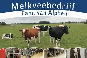 Naambord melkveebedrijf