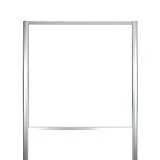 Bewegwijzering welkomstbord staand 100 x 100 cm