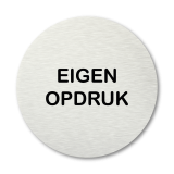 Pictogram rond met eigen opdruk