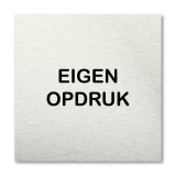 Pictogram vierkant met eigen opdruk