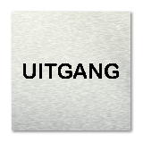 Pictogram vierkant Uitgang