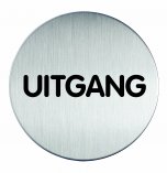 RVS pictogram Uitgang