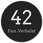 Naambord zwart rond voordeur 25 cm