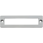 Naamplaathouder voor naamplaatjes model gegoten 100 x 28 mm