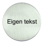 RVS pictogram eigen opdruk