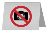 Tafelbordje Fotograferen verboden