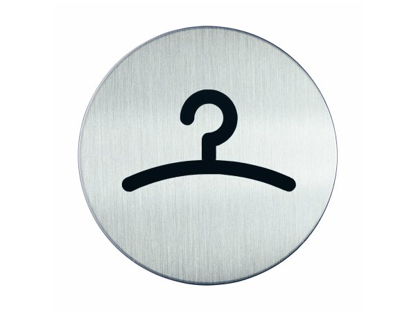 RVS pictogram Garderobe