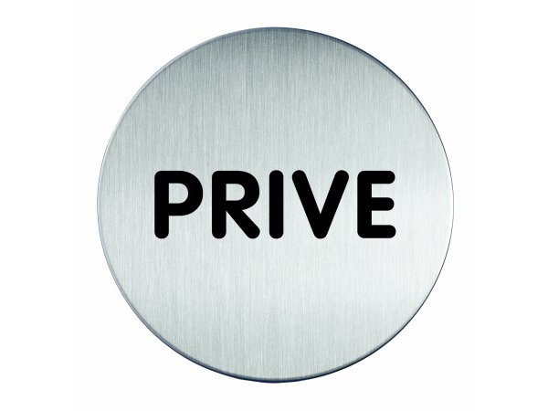 RVS pictogram Prive