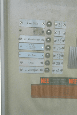 naamplaatjes rommelig